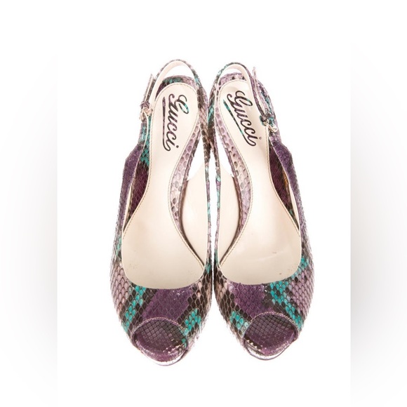 Gucci Phyton  high hills with box in pristine conditions - Picture 2 of 6